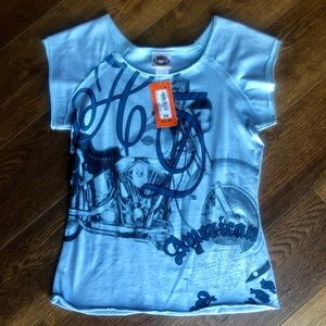 NWT womens Harley tee